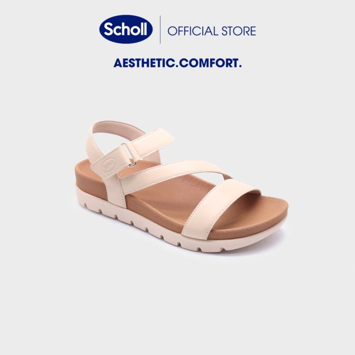 Scholl รองเท้าสกอลล์-เมล่า Mela รองเท้ารัดส้น ผู้หญิง รองเท้าสุขภาพ นุ่มสบาย กระจายน้ำหนัก | Lazada Thailand