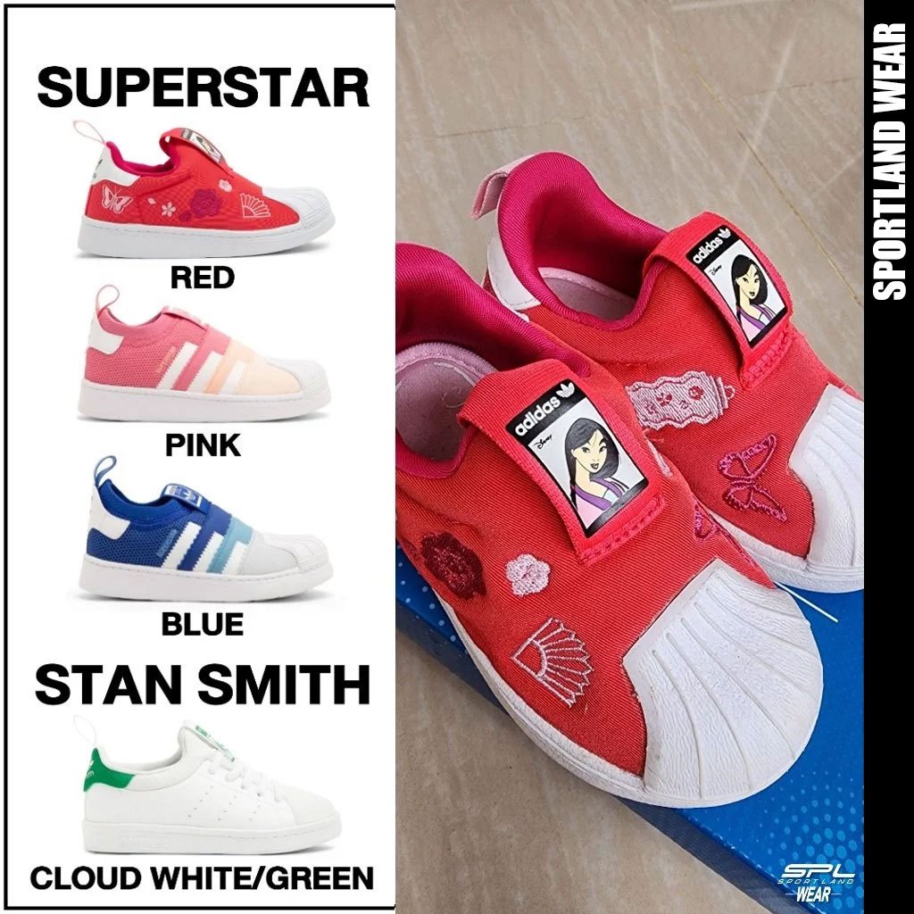 Adidas Collection รองเท้าผ้าใบ สำหรับเด็ก OG KD Stan Smith 360 H67587 / H02733 / S29242 / Q46303 (2500) EOSS