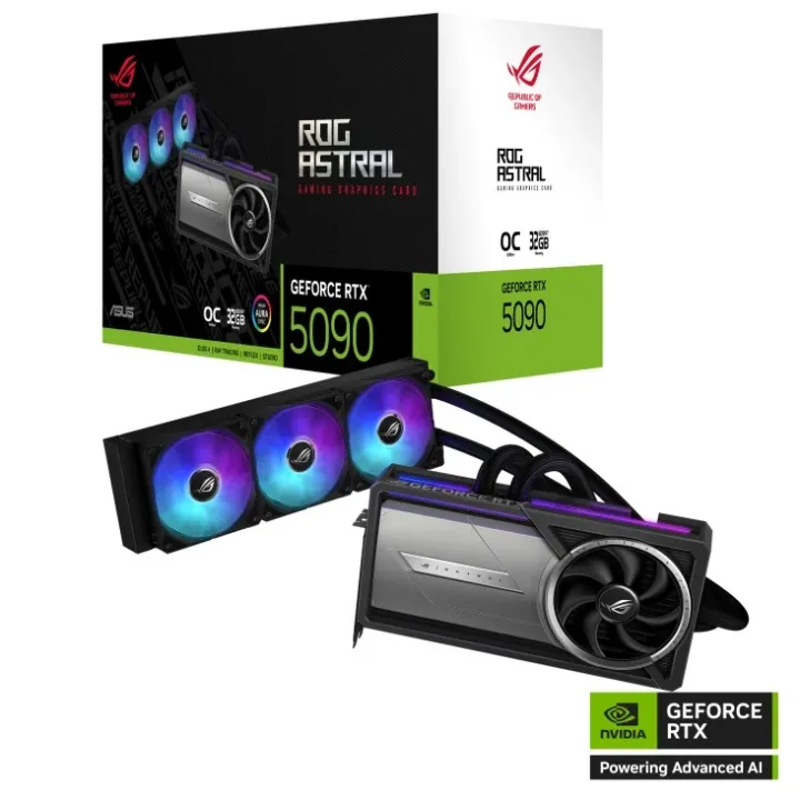 ASUS ROG Astral LC GeForce RTX 5090 OC Edition Gaming Graphics Card 32GB GDDR7 BRAND NEW IN HAND | Lazada Thailand