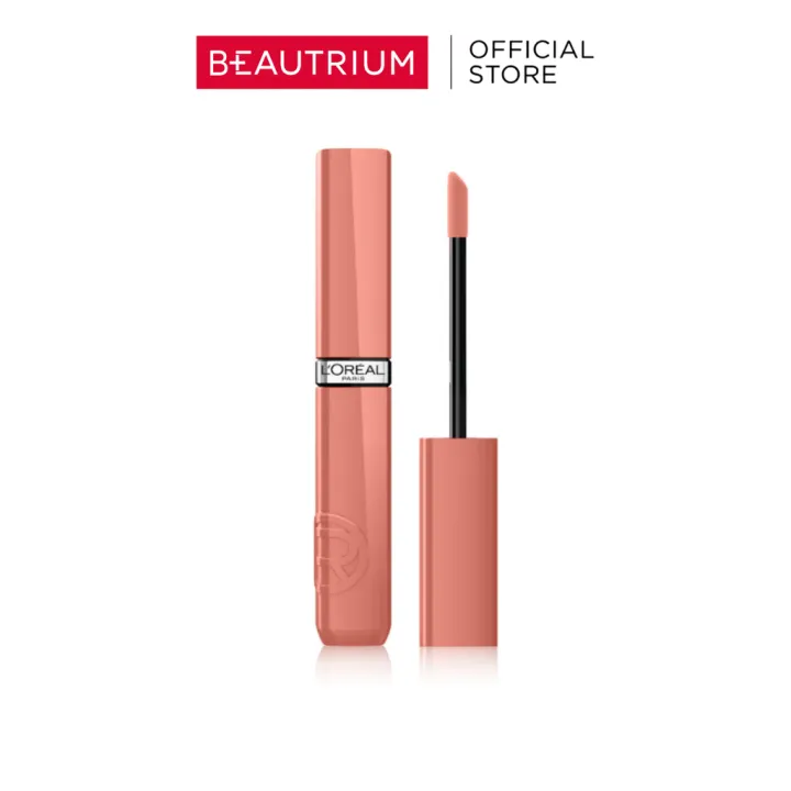 L'ORÉAL PARIS Infallible Laque Resistance Nude Collectiion ลิป 4ml BEAUTRIUM บิวเทรี่ยม | Lazada Thailand