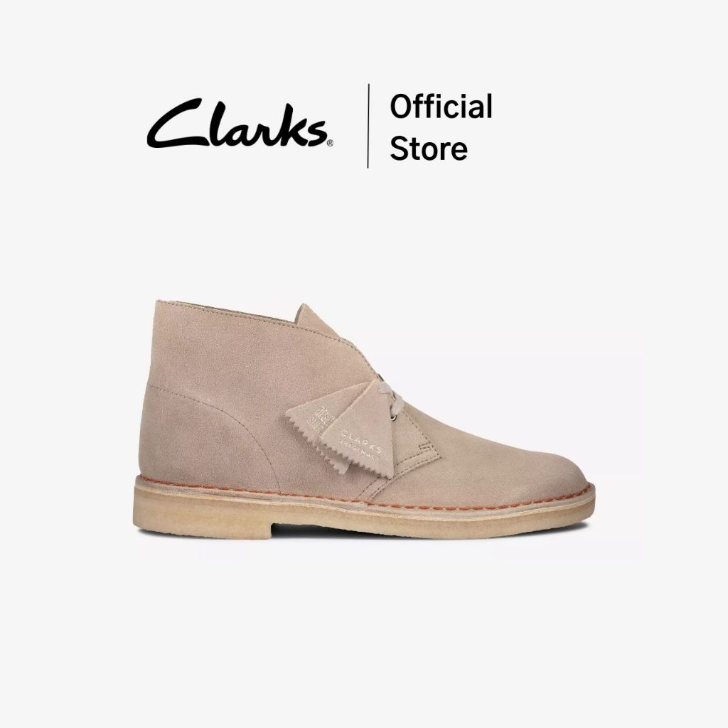 Clarks รุ่น ORIGINALS DESERT BOOT สี SAND SUEDE รองเท้า Desert Boots (เดสเสิร์ท บูท) หนังแท้ คุณภาพดี ใส่สบาย | Shopee Thailand