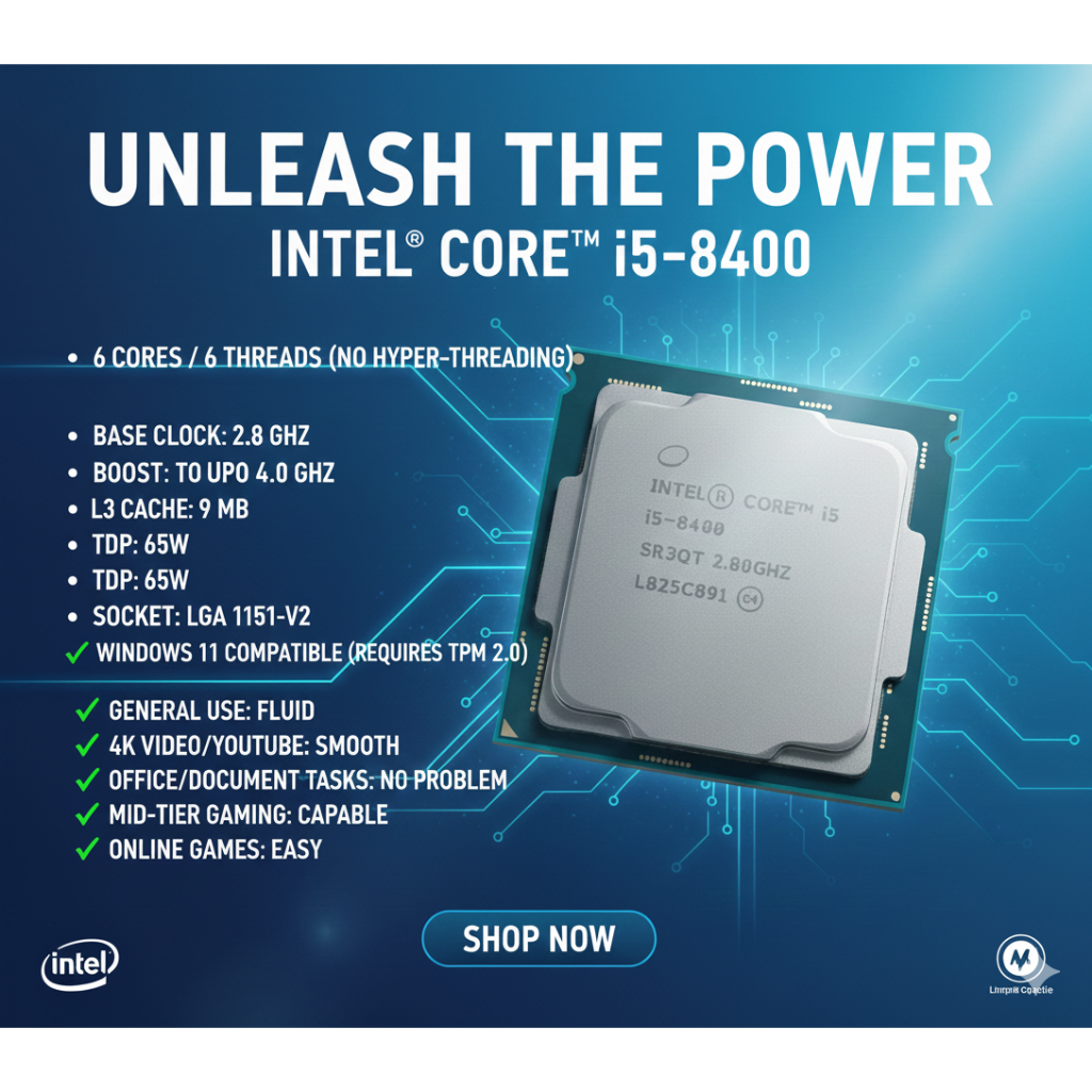 CPU Intel Core i5-8400 | Shopee Thailand