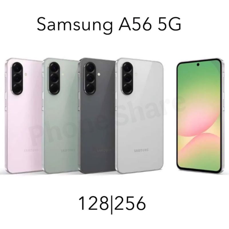Samsung Galaxy A56 5G (สีดำ)256GBเครื่องศูนย์ไทย✅(demo)❗❗แอคแล้วประกันตามล็อตผลิต❗❗