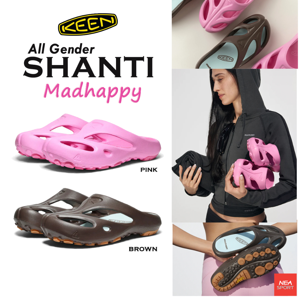 [ลด30% เก็บโค้ด 1807FASHDD] KEEN Shanti All Gender x MadHappy เบา ใส่สบาย รองเท้าแตะ คีน ลิขสิทธิ์แท้ | Shopee Thailand
