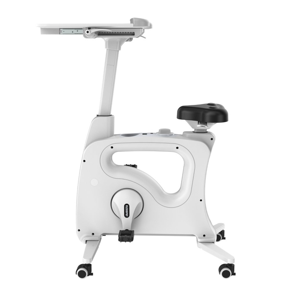 FlexiSpot ALL-IN-ONE DESK BIKE DESKCISE PRO™ (V9 White) | Shopee Thailand