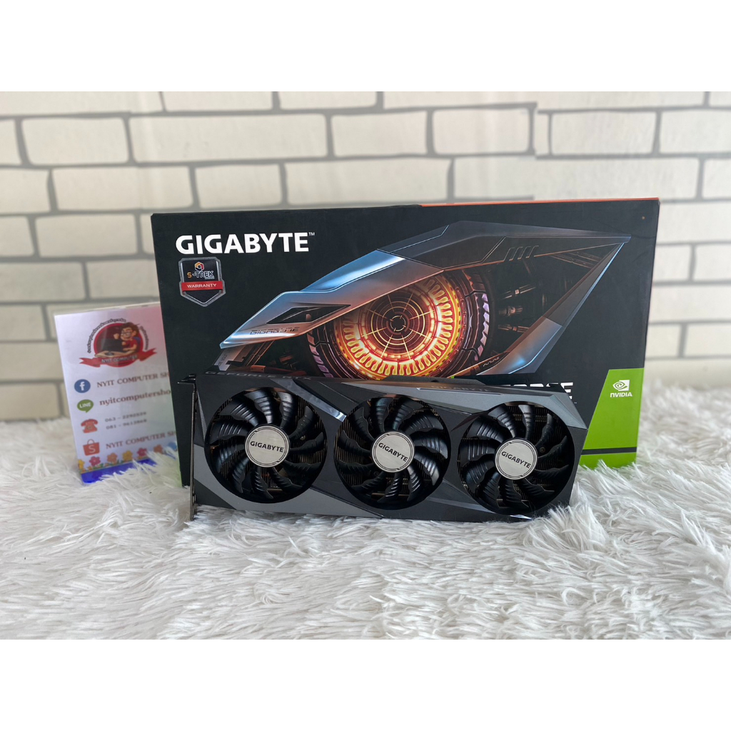 VGA GIGABYTE GEFORCE RTX 3070 GAMING OC 8G - 8GB GDDR6 (REV. 2.0) (LHR) | Shopee Thailand