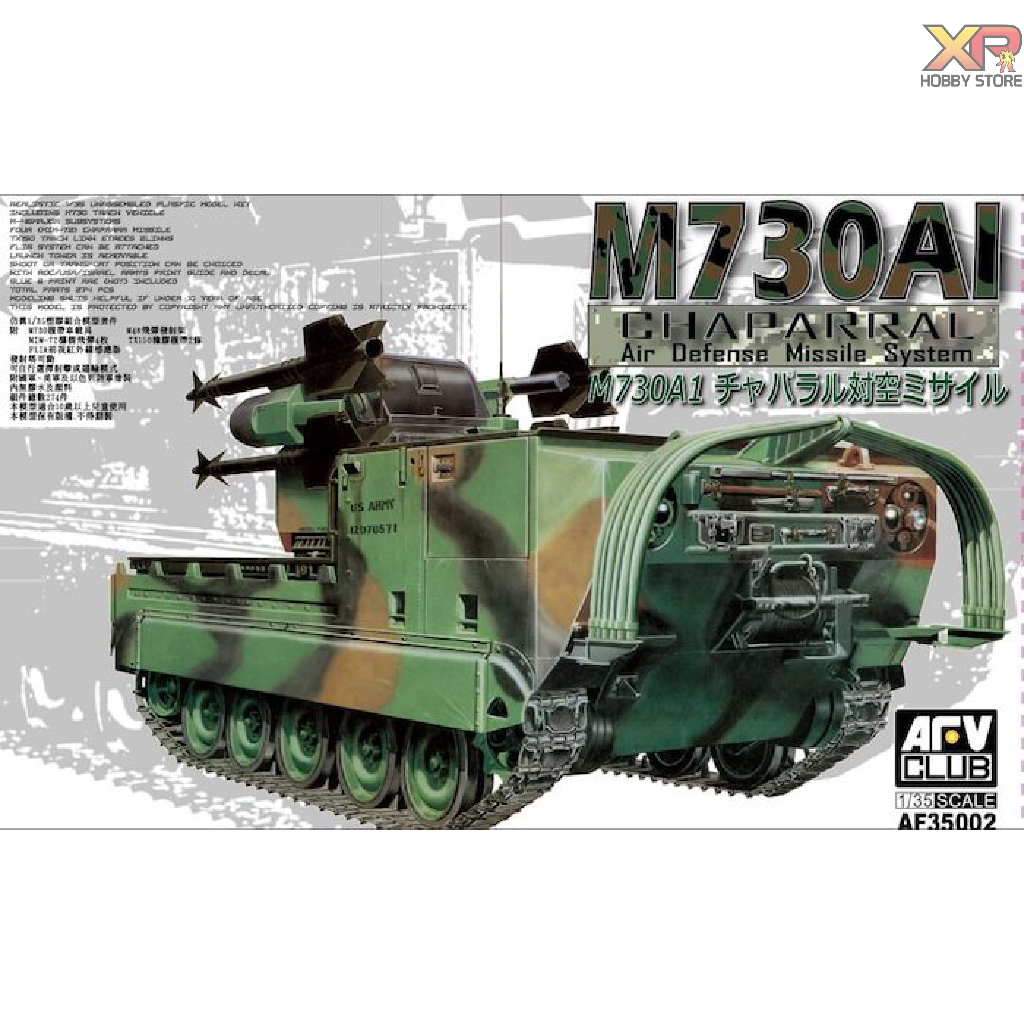 [AFV Model] 1/35: M730A1 CHAPARRAL (AF 35002) | Shopee Thailand