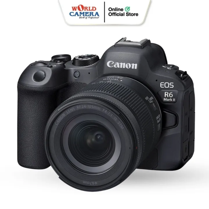 กล้อง Canon EOS R6 Mark II Mirrorless Camera(ประกันศูนย์ 1 ปี) Free เลนส์ RF 50 f/1.8 STM | Lazada Thailand