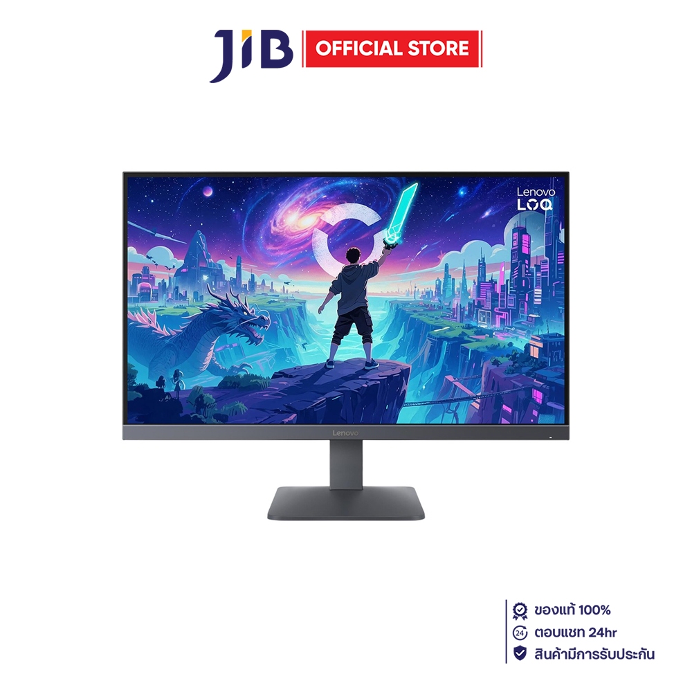 Monitor (จอมอนิเตอร์) Lenovo LOQ 27Q-10 68F3GACBTH - 27 Inch IPS 2K 180Hz AMD FreeSync