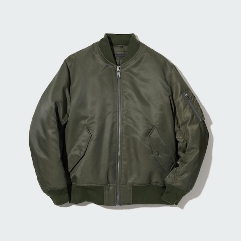 UNIQLO MA-1 BlOUSON JACKET | Shopee Thailand