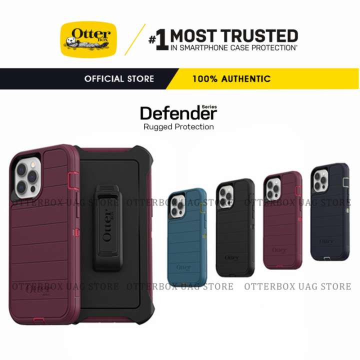 เคสศัพท์ OtterBox Defender Pro Series สำหรับ Apple iPhone 13 Pro Max / 13 Pro / 13 / 13 Mini / 12 Pro Max / 12 Pro / 12 / 12 | Lazada Thailand