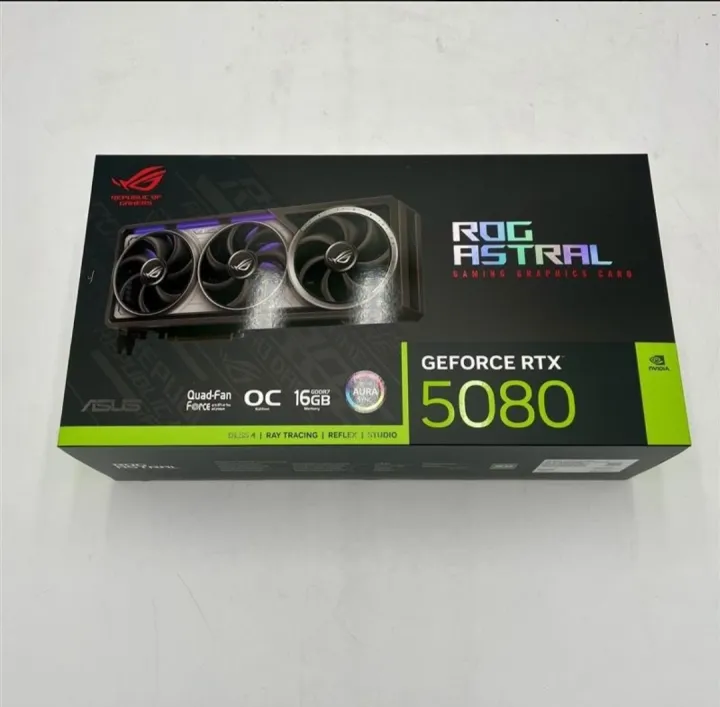 การ์ดจอ ASUS ROG Astral GeForce RTX 5080 16GB GDDR7 OC Edition | Lazada Thailand