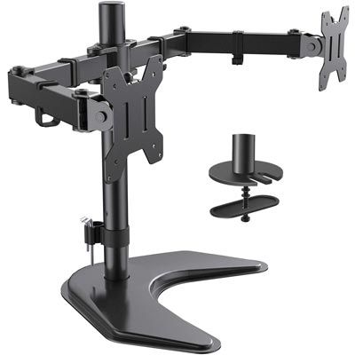 HUANUO : HNUHNCM4* ขายึดจอภาพ Dual Monitor Stand | Lazada Thailand