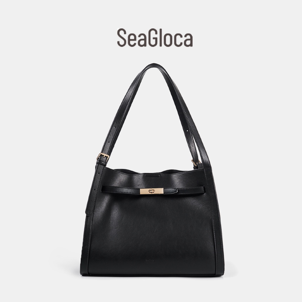 SeaGloca Elegant Ladies Bag Tote Bag สายสะพายไหล่ปรับได้ความจุขนาดใหญ่แฟชั่นทุกวัน Commuting Bag สําหรับผู้หญิงไม่มี 10010