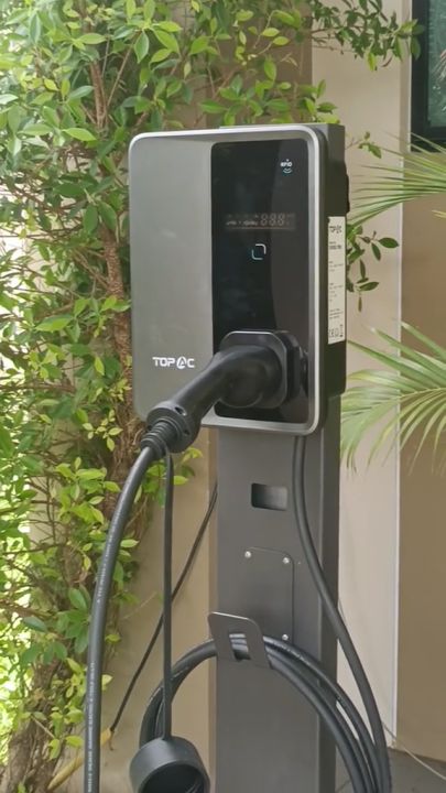 เครื่องชาร์จรถไฟฟ้า MG IM5 IM6 EV Charger เชื่อมต่อ WIFI, Bluetooth TOPAC Wallbox 11kW 16A 3Phase | Lazada Thailand