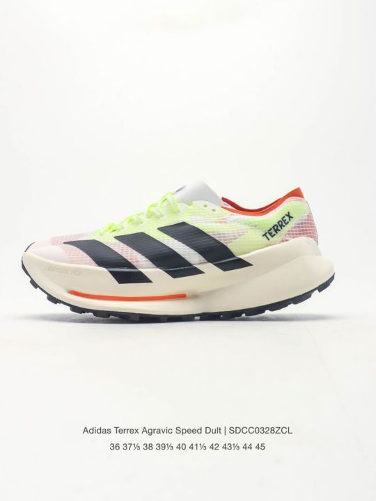 รองเท้าวิ่งเทรลกลางแจ้ง ADIDAS TERREX AGRAVIC SPEED ULTRA 2 น้ำหนักเบาพิเศษ พร้อมระบบรองรับแรงกระแทกและเด้งกลับ สำหรับผู้ชายและผู้หญิง | Lazada Thailand