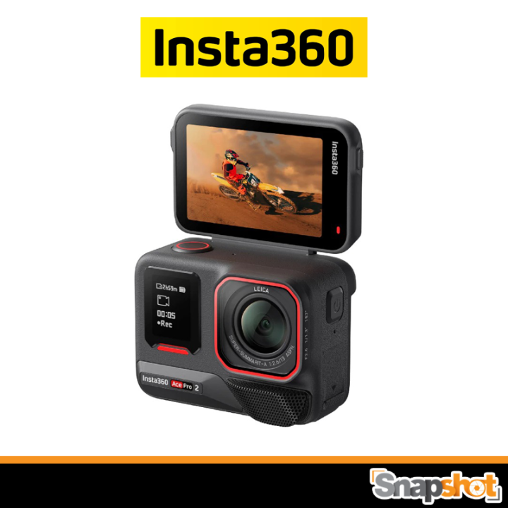 Insta360 Ace Pro 2 Action Camera ประกันศูนย์ไทย กล้องแอ็กชัน 8K ที่ขับเคลื่อนด้วย AI รุ่นใหม่ | Lazada Thailand