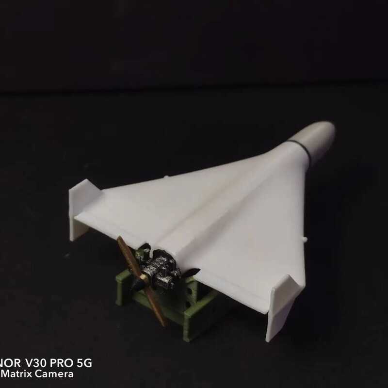 C 3D Printed Iranian Shahed-136 Drone Model Military Collector Decoration Ornament | Shopee Thailand