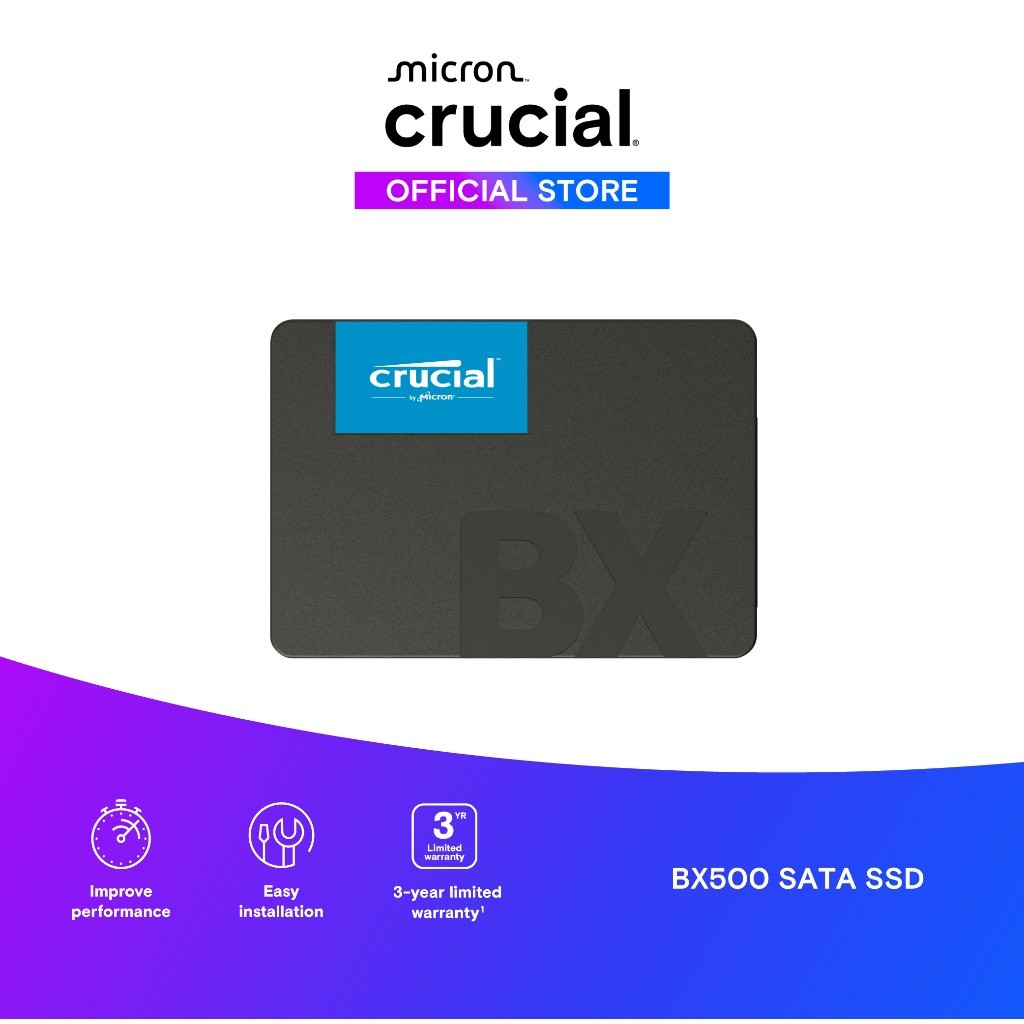 Crucial BX500 SSD SATA 2.5 ( 4TB) (เอสเอสดี)