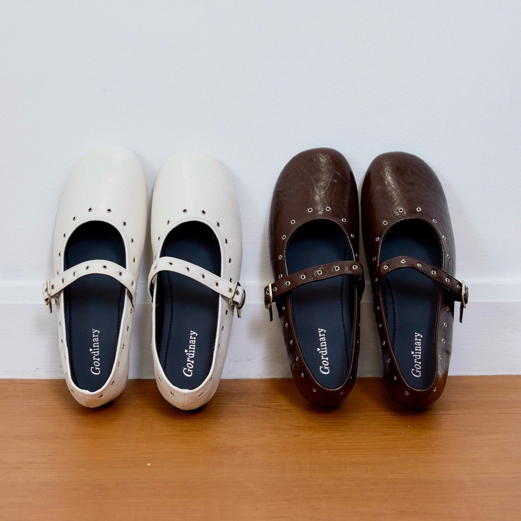 Gordinary Blake คัทชูแมรี่เจนแต่งขอบห่วง Size 36-40 (997-2) | Shopee Thailand