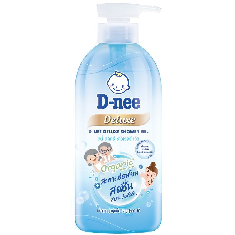 ดีนี่ดีลักซ์ชาวเวอร์เจล 450มล. D nee Deluxe Shower Gel 450ml. [หมายเลขบาร์โค้ด 8851989066820 ]
