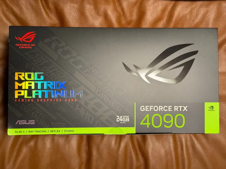 NVIDIA ASUS ROG Matrix Platinum GeForce RTX 4090 24GB GDDR6X BRAND NEW IN HAND | Lazada Thailand