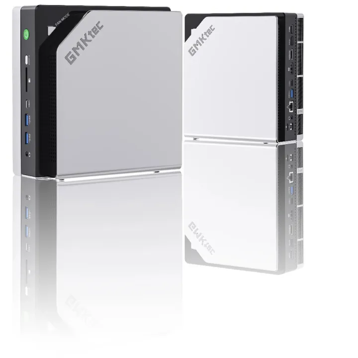 GMKtec EVO-X2 AI Mini PC AMD Ryzen Al Max+ 395 LPDDR5X 8000MHz 128GB PCle 4.0 M.2 2280 SSD 2TB Windows11 Pro 2.5G LAN HDMI2.0 USB4.0*2 WIFI7 BT5.4 Oculink/USB4 Port Desktop Computer Gaming PC | Lazada Thailand