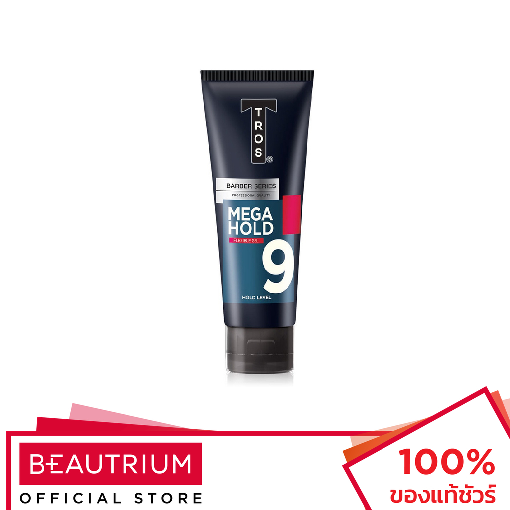 TROS Barber Series Mega Hold Flexible Gel ผลิตภัณฑ์จัดแต่งทรงผม 115g