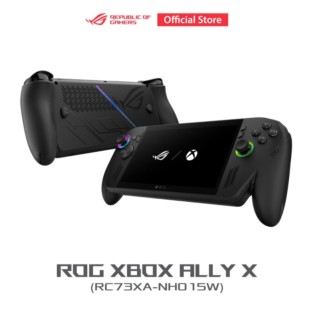 ASUS ROG XBOX ALLY X Gaming Handheld, 7" 1080p 120Hz, AMD AI-Z2-Extreme, 24GB, 1TB SSD, W11