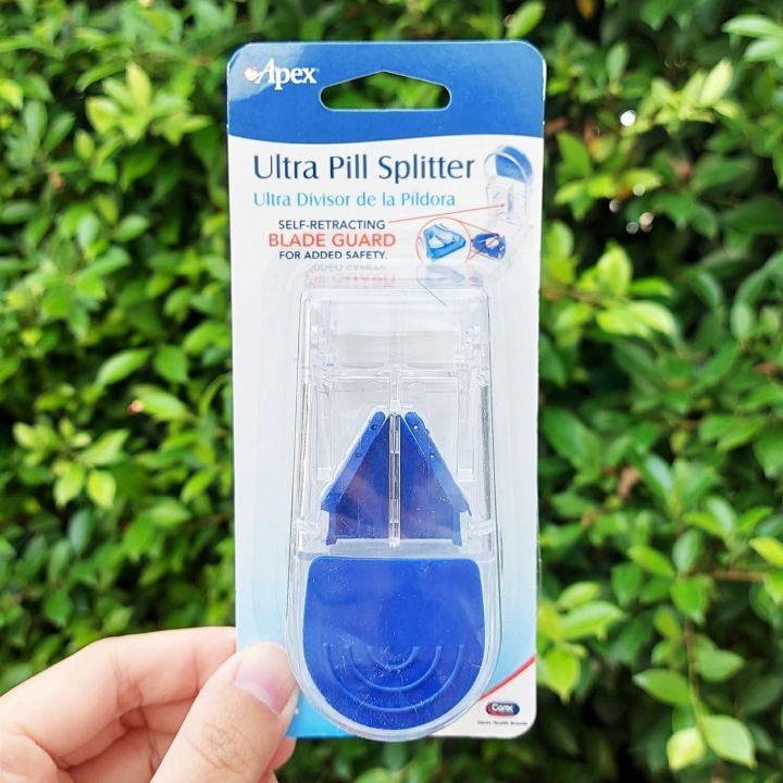 อุปกรณ์ตัดแบ่งเม็ดยา Ultra Pill Splitter (Apex®) ที่ตัดยา ตลับตัดยา ตัดครึ่งเม็ดยา | Lazada Thailand