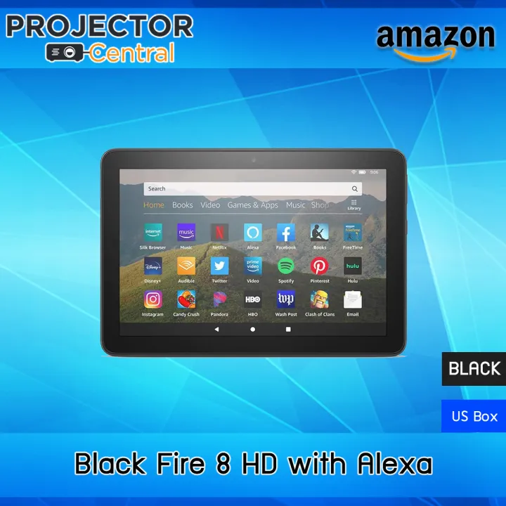 [ พร้อมส่ง ] Amazon Fire HD 8 Tablet (10th Gen) 8" 1080p HD Display, 32 GB, 64 GB, Designed for Portable Entertainment ( สามารถออกใบกำกับภาษีได้ ) *โปรดอ่านรายละเอียดก่อนนะครับ | Lazada Thailand