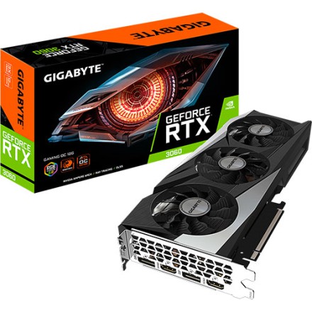 Gigabyte GeForce RTX 3060 Gaming OC 12GB GDDR6 Rev 2.0 LHR (GV-N3060GAMING OC-12GD) | Shopee Thailand