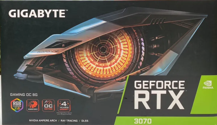 VGA (การ์ดจอ) GIGABYTE GEFORCE RTX 3070 GAMING OC 8G - 8GB GDDR6 มือสอง | Lazada Thailand