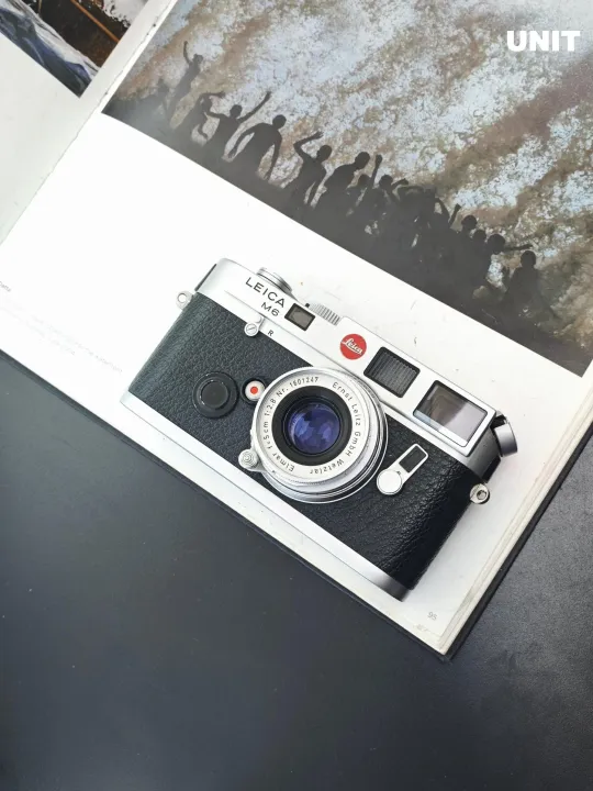 Leica M6 Classic silver with Ernst Leitz GmbH Wetzlar Elmar 5cm F2.8(มือสอง) | Lazada Thailand