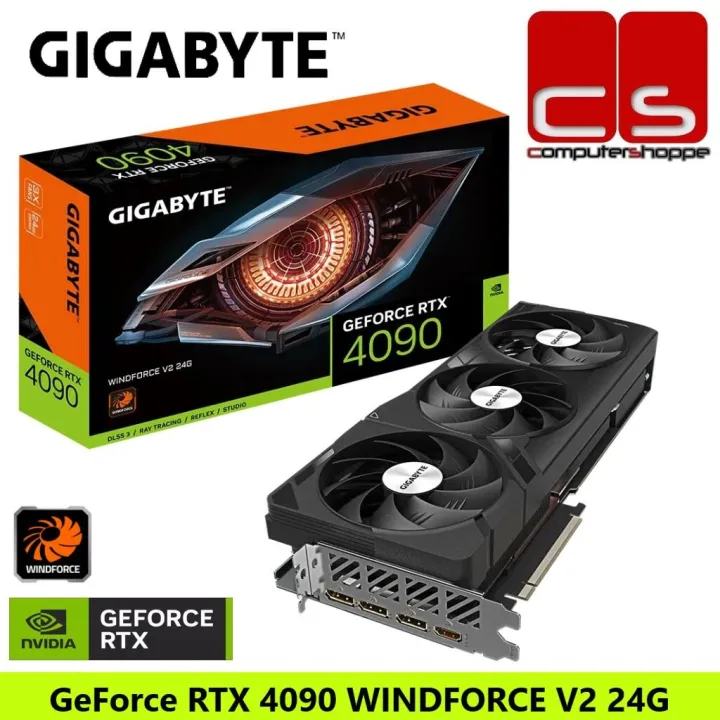 Gigabyte GeForce RTX 4090 windforce V2 24GB gddr6x | Lazada Thailand