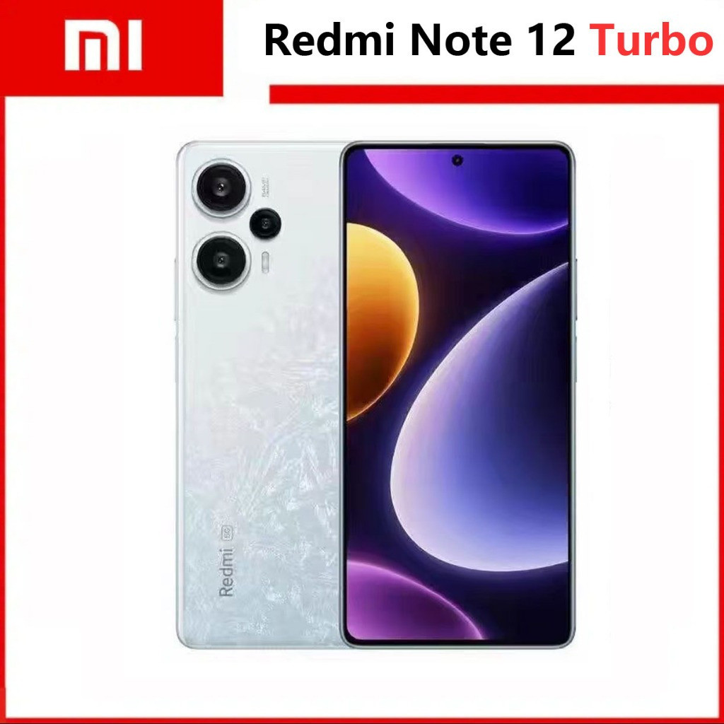Xiaomi Redmi Note 12 Turbo ( 5G )สมาร์ทโฟน 120Hz OLED Snapdragon 7+ Gen 2 ทุกสี Good Condition โทรศัพท์มือสองต้นฉบับ | Shopee Thailand