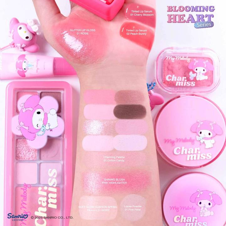 ชาร์มิส Charmiss Blooming Heart Soft Glow Cushion SPF50+ PA++++ My Melody & Kuromi | Lazada Thailand