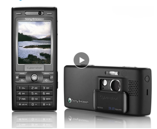 Sony Ericsson K800 Original Unlocked K800i 3G GSM 3.15MP Camera FM Radio Mobile Phones | Lazada Thailand