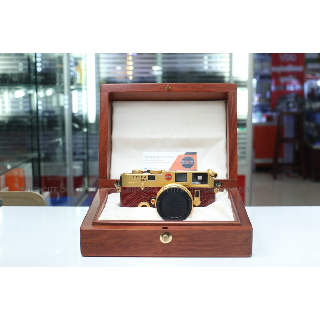 Leica M6 King Of Thailand Jubilee 24K Gold Plated | Shopee Thailand