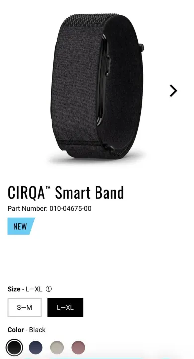 GARMIN CIRQA™ Smart Band รุ่นใหม่ 🔥 ตอนนี้ ของไทยหมด! รับพรีออเดอร์ตรงจาก USA 🇺🇸 ⌚ สมาร์ทแบนด์ดีไซน์เรียบ ไม่มีหน้าจอ ใส่ติดตามสุขภาพได้ทั้งวัน 🎨 มี 4 สีให้เลือก 📏 มีครบทุกไซซ์ S–M / L–XL | Lazada Thailand