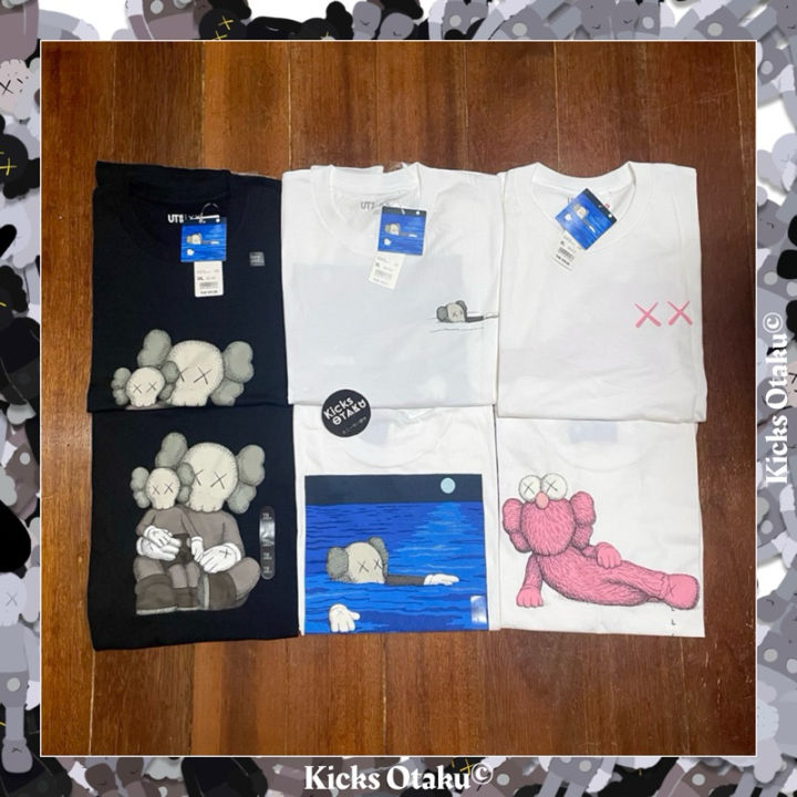 （T-Shirt ） [ของแท้] Uniqlo x KAWS UT 2023 T-Shirt Collection พร้อมส่ง | Lazada Thailand