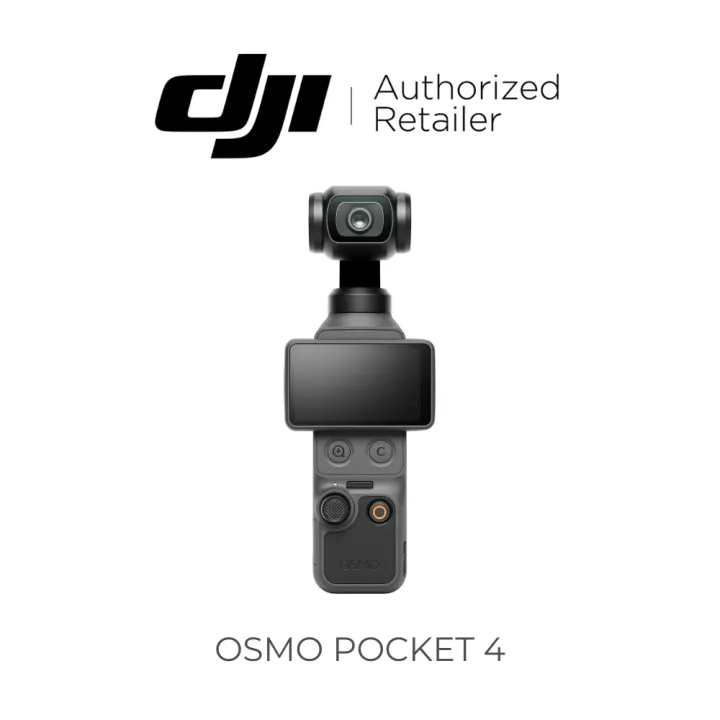 DJI Osmo Pocket 4 - ประกันศูนย์ | Lazada Thailand