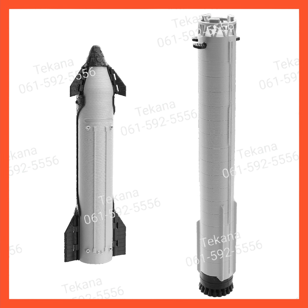 Model จำลอง SpaceX Starship V3 จรวด Starship / Booster / Mechazilla | Shopee Thailand