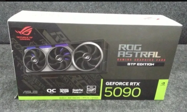 การ์ดจอ ASUS GeForce RTX 5090 ROG Astral BTF OC 32GB GDDR7 | Lazada Thailand
