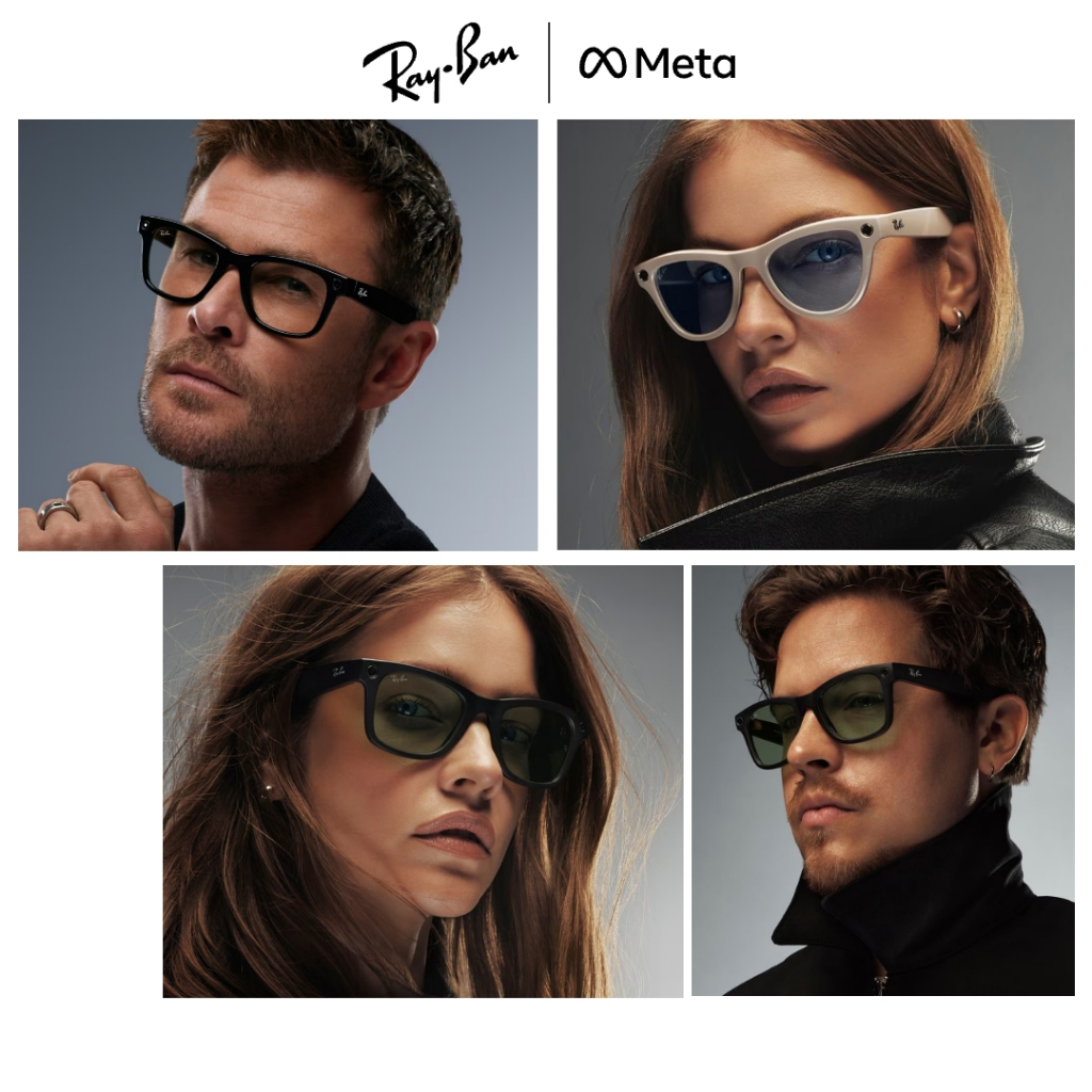 (สินค้าพร้อมส่งในไทยได้เลย]Ray Ban Meta(สินค้าแท้ Official จาก RAYBAN) มีทั้งดำด้าน และ ดำเงา | Shopee Thailand
