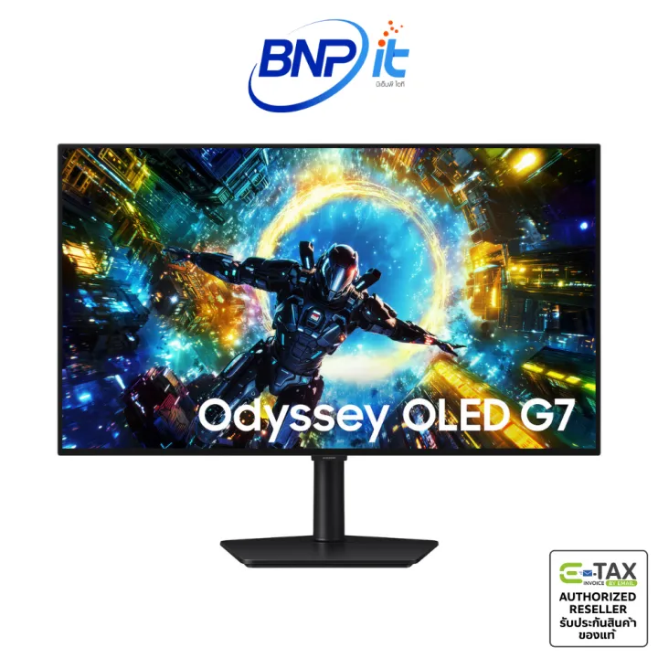 จอคอมพิวเตอร์ Samsung Odyssey OLED G7 32" OLED Dual Mode 4K 165Hz / FHD 330Hz รับประกัน 3 ปี | Lazada Thailand