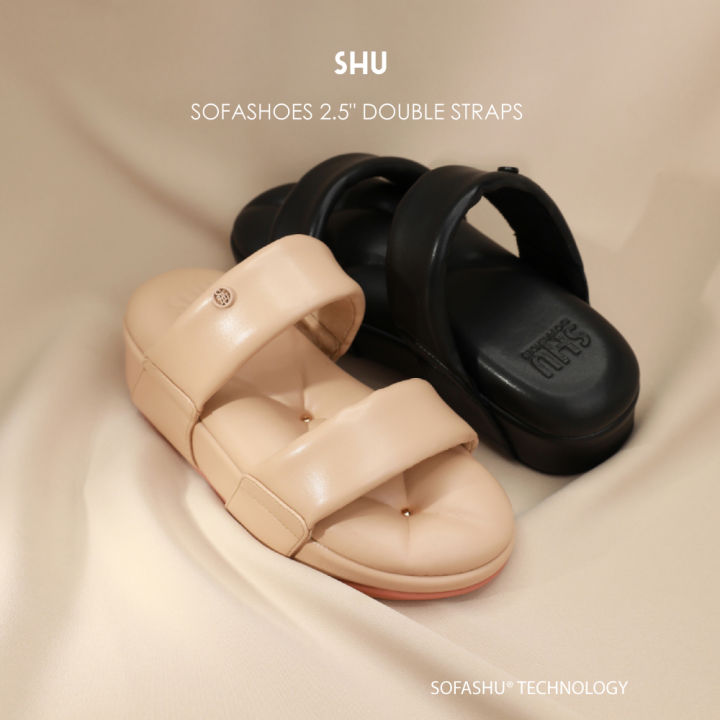 SHU SOFASHOES 2.5" DOUBLE STRAPS รองเท้าโซฟา | Lazada Thailand