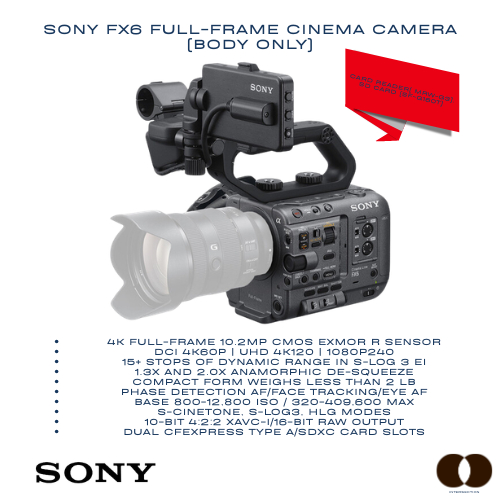 SONY Cinema Line FX6 (ประกันศูนย์ไทย) | Shopee Thailand