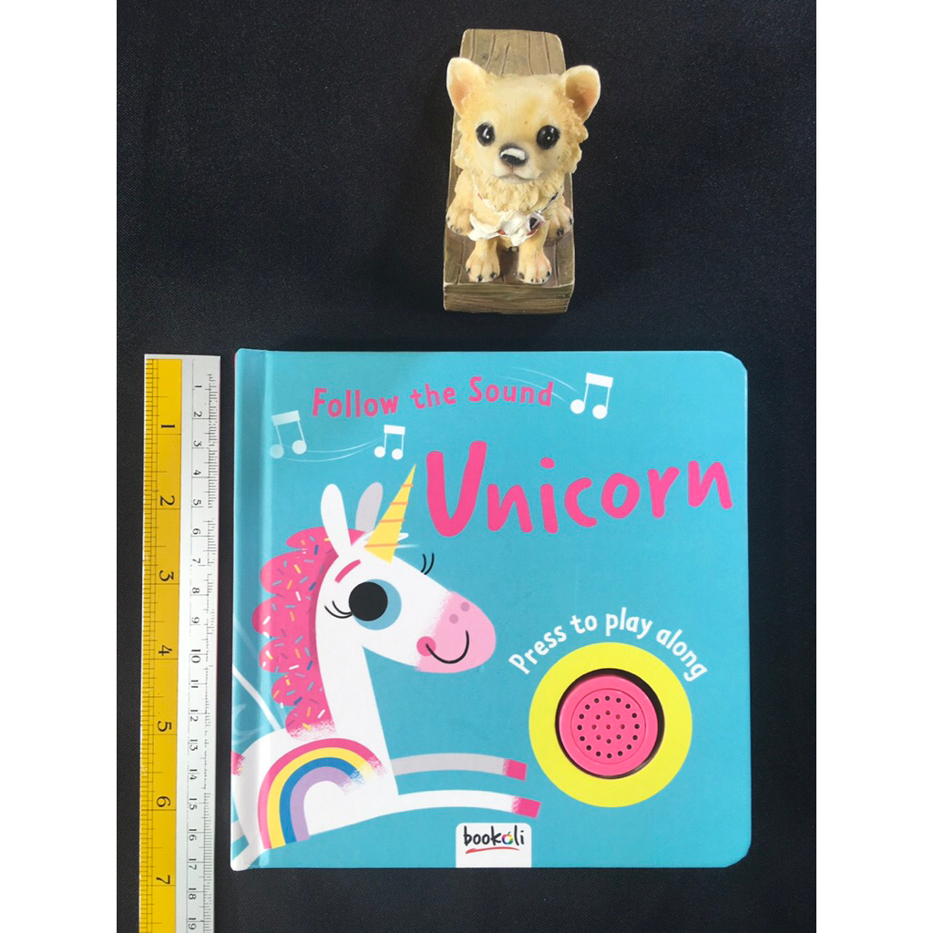 Follow the sound : Unicorn Press to Play along (เสียงดังปกติค่ะ) หนังสือภาษาอังกฤษ Boardbook (Pre-owned) | Shopee Thailand