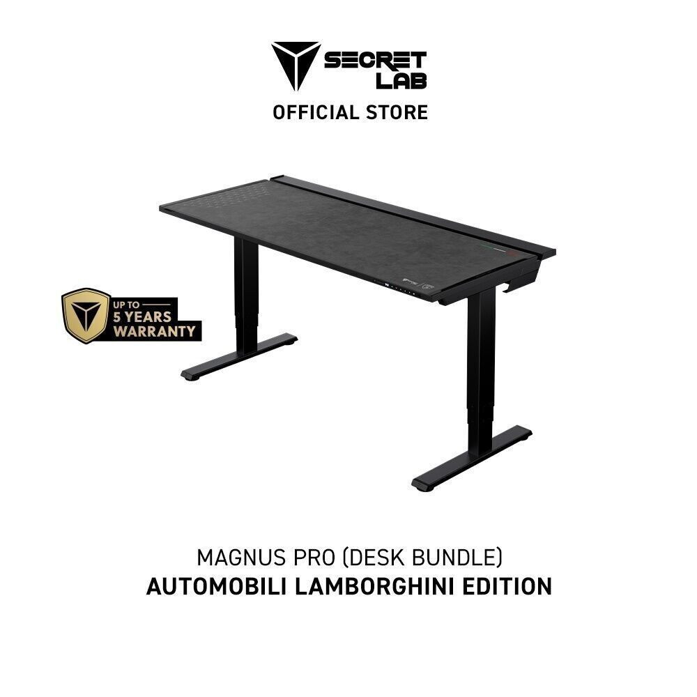 Secretlab MAGNUS Pro Automobili Lamborghini Collection (Bundle) —โต๊ะคอมปรับระดับไฟฟ้า (เซ็ตครบชุด)